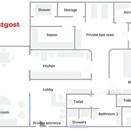 アパート Hostgost Selected - Bams, Private Included